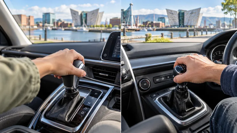Automatic or Manual Car Hire in Belfast