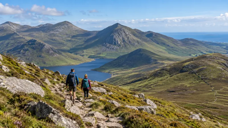 Exploring the Mourne Mountains from Belfast